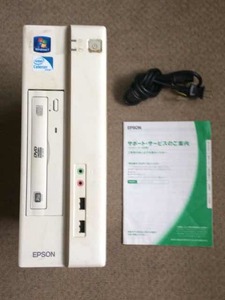 EPSON Endevor AY320S 250GB Win10 home プロダクトキー有り 中古 デスクトップパソコン 動作OK,初期化済み