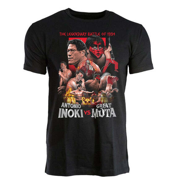 アントニオ猪木 グレート・ムタ TシャツL　武藤敬司　新日本プロレス NOAH　半袖