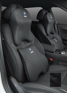 ★新品★BMW★車用記憶 四季が適して 首枕 ネックパッド 腰クッション★高品質★