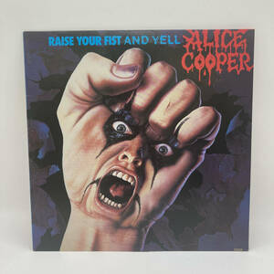 アリス・クーパー ALICE COOPER「レイズユアフィストアンドイエル RAISE YOUR FIST AND YELL」MCA WARNER-PIONEER P-13588 レコード LP