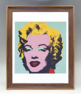 新品☆額付アートポスター★絵画☆andy warhol★アンディ・ウォーホル☆アメリカンポップアート◎マリリン☆56