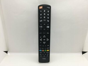 TCL　テレビリモコン　RC3100J02　中古品F-2911