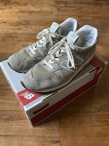 レア品 ヴィンテージ 希少 new balance ニューバランス M996 GRAY グレー m996gy Made in USA メンズ サイズ28cm