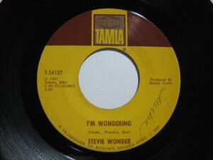【7”】 STEVIE WONDER / I'M WONDERING US盤 スティービー・ワンダー アイム・ワンダリング