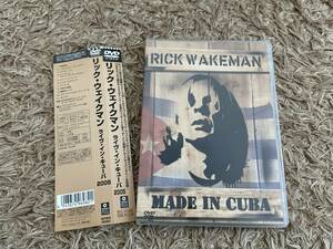 廃盤DVD リック・ウェイクマン/ライヴ・イン・キューバ 2005 RICK WAKEMAN 国内盤 廃盤 美品 YES イエス