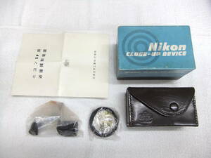 希少 美品 日本光学 NIKON ニコン SP用 ファインダー セット 近接撮影装置 NIKKOR 1.4 f=5cm 元箱,説明書,ケース付