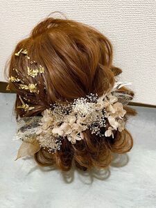 髪飾り 成人式 フラワーヘアアク 和装飾り 振袖 卒業式