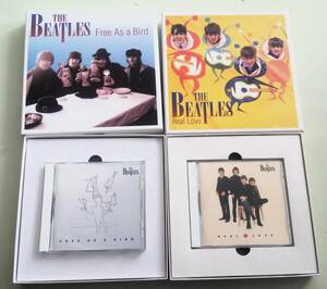 CD с поясом оби 2 позиций комплект THE BEATLES Beatles свободный *az*a* bird Free As a Bird настоящий *lavuReal Love