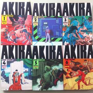 AKIRA アキラ デラックス版 全6巻 コミックセット 全巻 完結 全6冊揃い 1-6巻 大友克洋 漫画の画像1