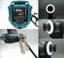 ▲△未使用 makita マキタ 充電式インパクトドライバ TD173DRGX 18V 6.0Ah ブルー 純正バッテリー2個 充電器 セット品 電動工具△▲ _画像4