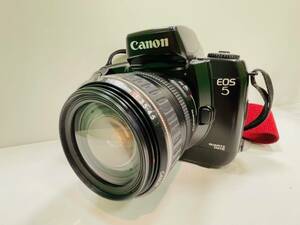 【B-10271】Canon キャノン EOS 5 イオス キャノン Zoom LENZ レンズ ULTRASONIC EF 28-105mm 1:3.5-4.5 動作未確認 一眼レフ 