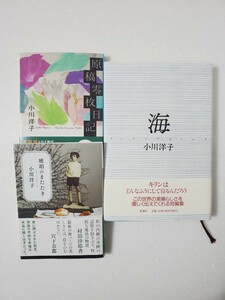 小川洋子　海、琥珀のまたたき、原稿零歳枚日記3冊