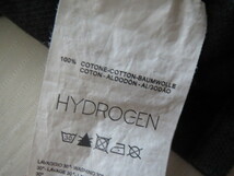 美品 正規品 HYDROGEN ハイドロゲン BLACK ポロシャツ スカル M_画像8