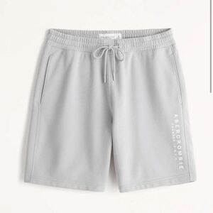 Abercrombie＆Fitch フレンチテリーロゴショートパンツ XL ショートパンツ ハーフパンツ