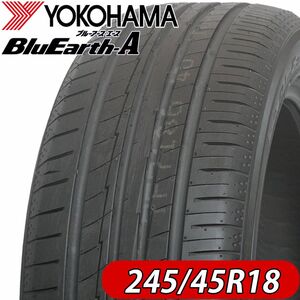 2022年製 新品4本価格 業者様 送料無料 NO,FK945 245/45R18 夏 ヨコハマ BluEarth ブルーアースAE50 セルシオ スカイライン フーガ