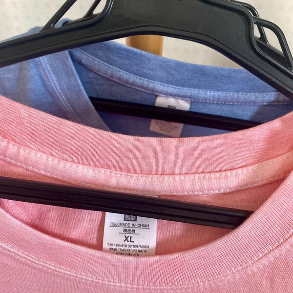 グラデーション　Tシャツ　ピンク　ブルーセット