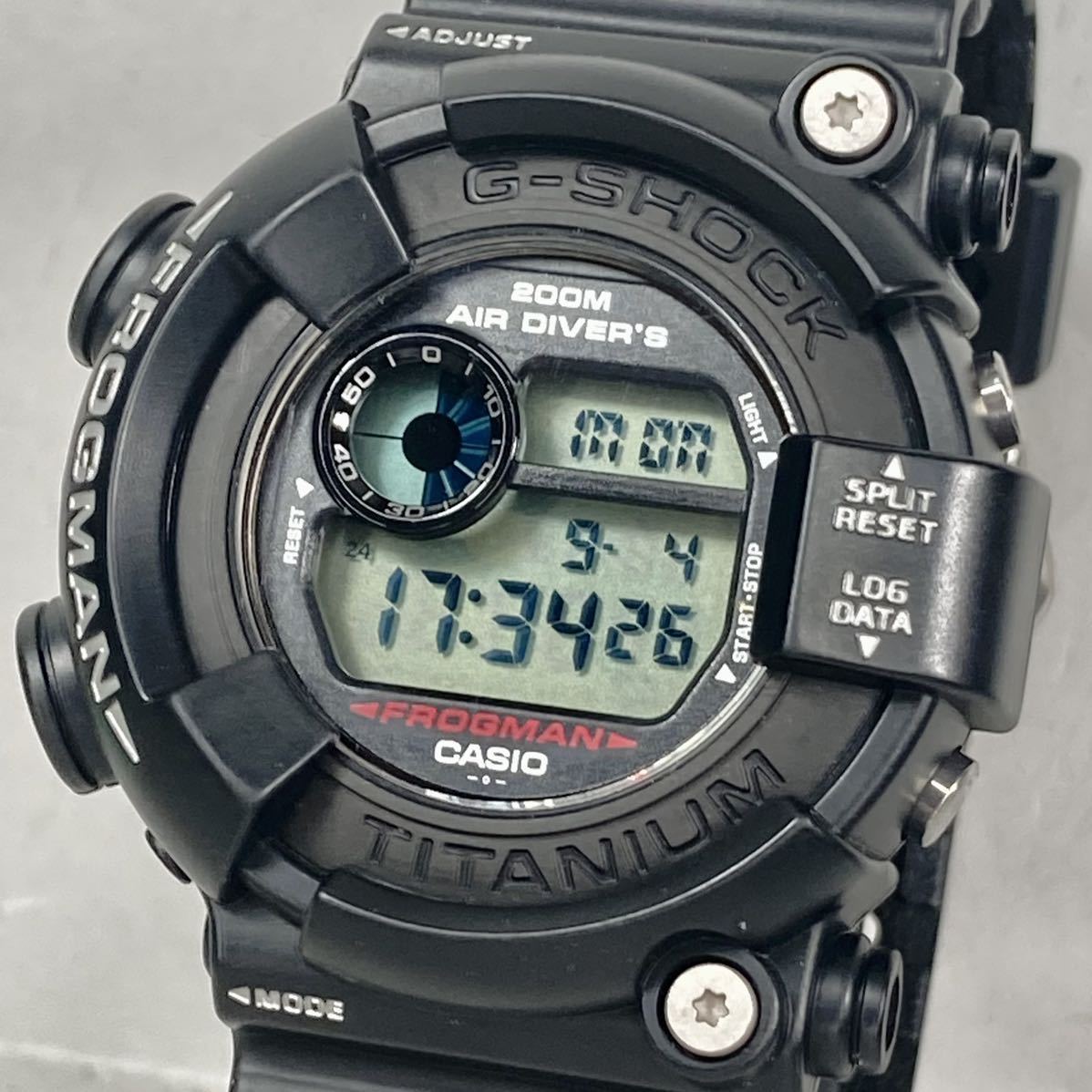 CASIO G-SHOCK FROGMAN フロッグマン BLACK メンインブラック99 MIB