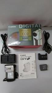 【☆TN-418】ジャンク品/Canon/IXY DV デジタルビデオカメラ DM-PV2/ビデオカメラ/キャノン/家電