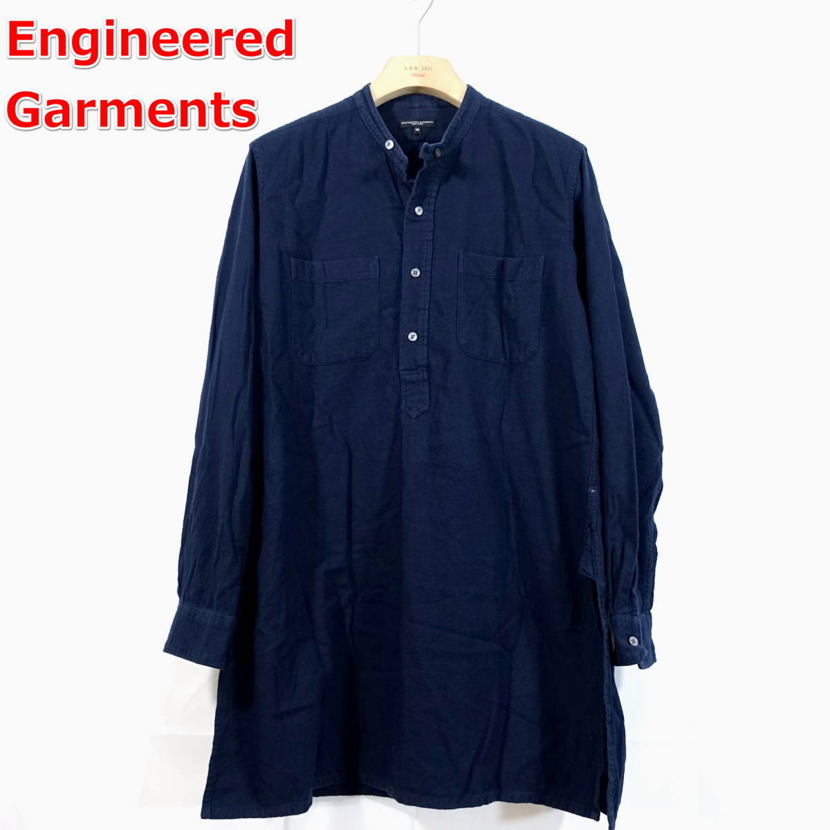 2023年最新】ヤフオク! -「engineered garments バンドカラーシャツ