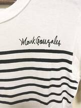 MARK GONZALES SIMPLICITE PLUS マークゴンザレス サンプルシテ プラス ボーダー プリントTシャツ サイズ M 38_画像4