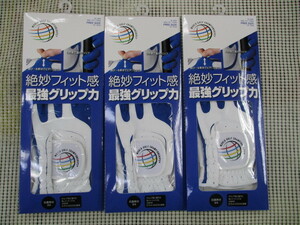 # new goods # diamond corporation #WORLD GOLF CHAMPIONSHIPS#GL-3008# free size (22~25cm)# Golf glove 3 sheets ##