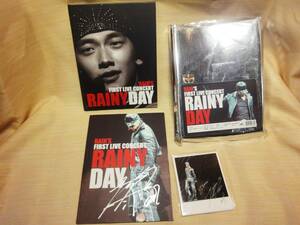 RAIN’S FIRST LIVE CONCERT RAINY DAY DVD