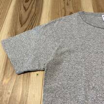 champion チャンピオン USA製 半袖 Tシャツ T1011 アメリカ製 ポケットT 無地 グレー サイズM 玉mc2052_画像4