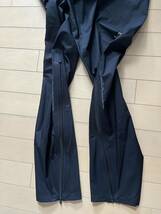 POLEWARDS ウルトラライトレインパンツ L Dual Force 黒 ブラック 新品 送料無料 PW2HJD16 ポールワーズ 防水 UltraLight Rain Pant 収納袋_画像9