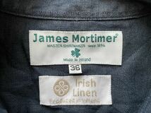 James Mortimer Irish Linen Shirts ジェームス モルティマー_画像3