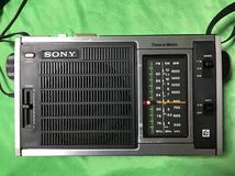 SONY　ソニー　『ICF-5350』FM/SW/MWラジオ　昭和レトロ　【訳あり、、、ジャンク品】_画像2