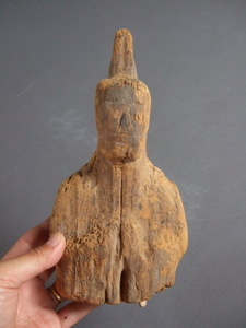 超逸品珍品平安期男神像木彫流仏藤原時代仏像神像仏教美術神仏習合