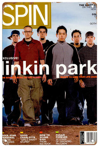 ブリキ看板【 Linkin Park / リンキン・パーク 】rock ロック チェスター 音楽 ポスター マガジン風 雑誌 インテリア サビ風-1