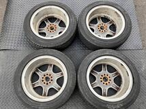 OZレーシング アルミホイール 205/55R16 7.5J 16インチ ET33 PCD100 5H タイヤバリ山 VW ビートル ポロ セリカ_画像7