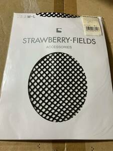 ナイガイ strawberry-fields accessories サークルネット ブラック 網 パンティストッキング 黒 パンスト タイツ ストッキング