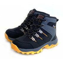 ☆ ALTS120J.BlackxMustard ☆ 24cm ☆ creator クリエイター alts110j trekking shoes jr トレッキングシューズ キッズ 登山靴 子供用_画像1