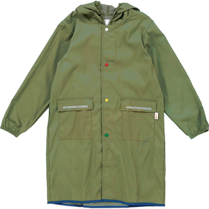 ☆ カーキ ☆ M(100-120cm） ☆ ワールドパーティー W.P.C KIDS PONCHO WKR子供用レインポンチョ レインコート キッズ ランドセル