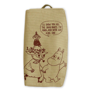 * Moomin / khaki * tissue .... tissue cover tissue cover character tissue case hanging lowering put type ornament 