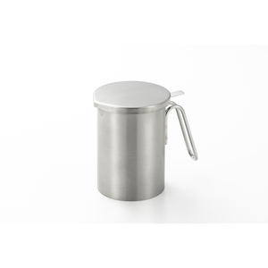 * silver * and stainless steel Mini oil pot oil pot stainless steel stylish smaller oil pot brand and made in Japan simple daily necessities 