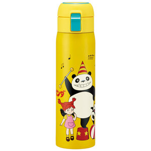 ☆ パンダコパンダ ☆ ステンレスワンタッチボトル 480ml STOT5 スケーター 水筒 キッズ ワンタッチ 480ml ステンレスボトル マグボトル