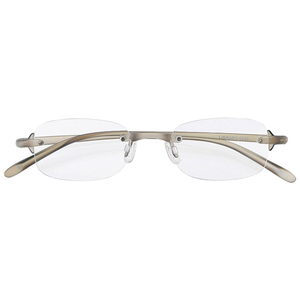 ライブラリーコンパクト 超軽量 TR90 フレーム ツーポイント シニアグラス 老眼鏡 男性 紳士用 +2.00 (専用ケース付) 4230-20