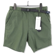 未使用 ROARK REVIVAL ロアークリバイバル トラベルショーツ リネン2.0 RSJ922-ARM TRAVEL SHORTS 2.0 ARMY M タグ付き 20017371_画像1