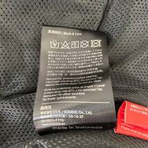 【美品】 KOMINE コミネ プロテクトハーフメッシュジャケット JK-146 黒系 ブラック系 Mサイズ　3953-100_画像6