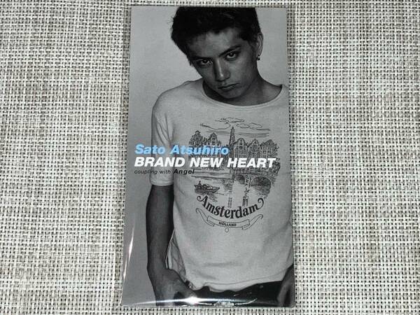 送料込み 佐藤アツヒロ / BRAND NEW HEART 光GENJI 8cm SCD 即決