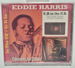 《送料込み》CD 輸入盤【CHRIS SQUIRE】EDDIE HARRIS / E.H. IN THE U.K. + IS IT IN / ジャズ