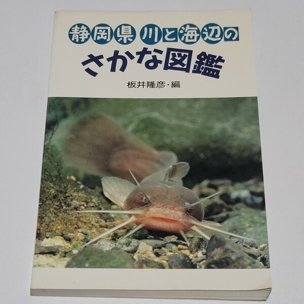 《送料込み》図鑑「静岡県 川と海辺のさかな図鑑」板井隆彦 編 / 淡水魚 1989年