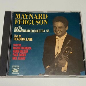 [ジャズ/スイス盤] 美盤！CD Maynard Ferguson and his Dreamband Orchestra '56. Live at Peacock Lane. メイナード・ファーガソン 