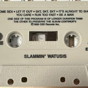 中古カセットテープ：SLAMMIN' WATUSIS(スラミン・ワトゥシス) / SLAMMIN' WATUSIS (US版)の画像5