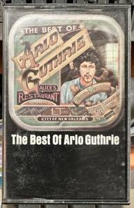 中古US版カセットテープ現状出品：ARLO GUTHRIE(アーロ・ガスリー) / ベスト・オブ・アーロ・ガスリー