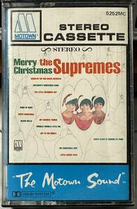 中古US版カセットテープ：The Supremes(シュープリームス) / Merry Christmas(ソウル・クリスマス) (US版)