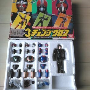 仮面ライダー 3チェンジクロス BLACK RX フィギュア おもちゃ 